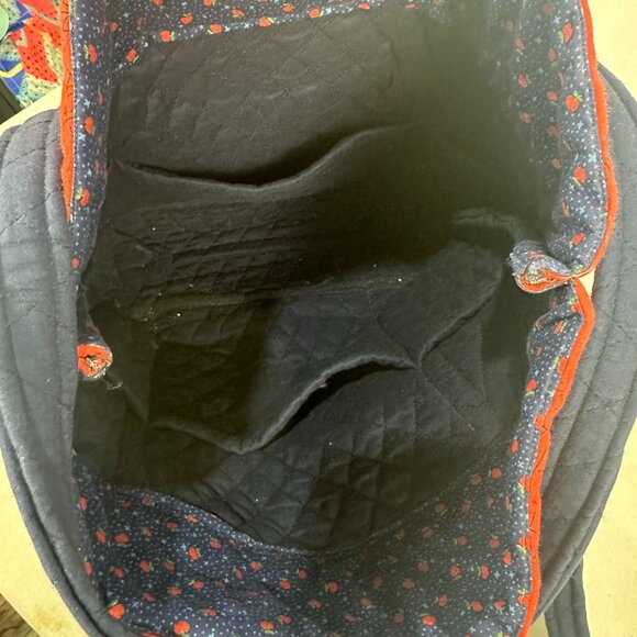 Handcrafted Quilted Tote Bag With Math & Script Patterns - Picture 7 of 7